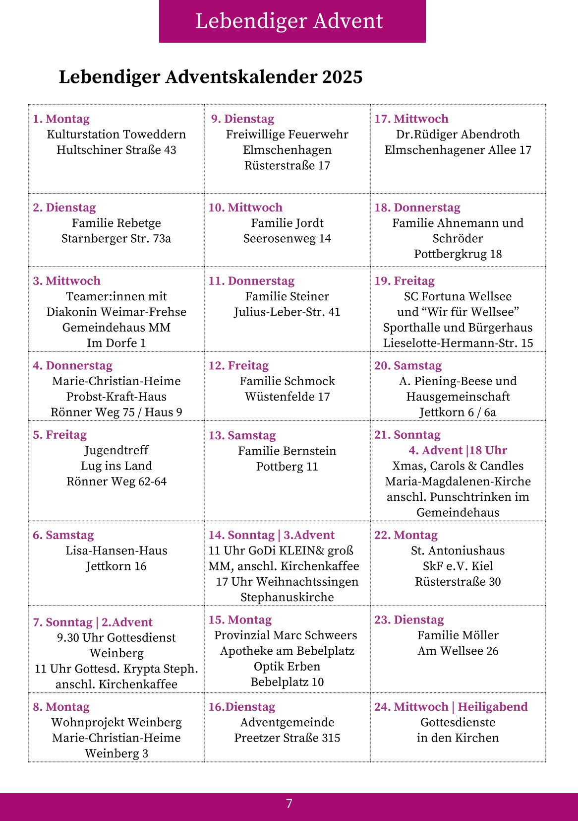 Du betrachtest gerade Lebendiger Advent | „Wir öffnen die Türchen“