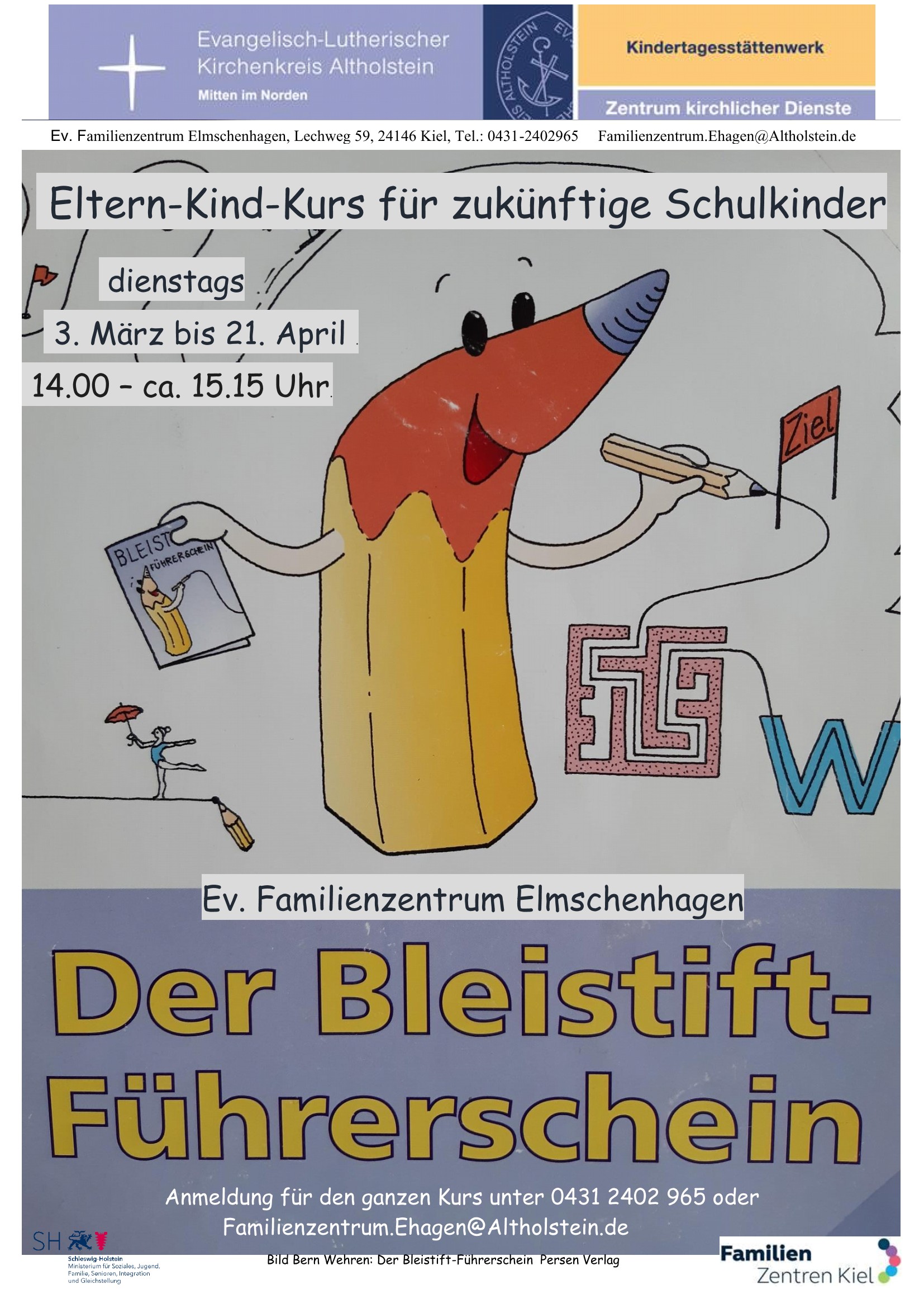 Mehr über den Artikel erfahren Eltern-Kind-Kurs | Familienzentrum Elmschenhagen | Lechweg 59 | 03.03.-21.04. 14-15:15 Uhr